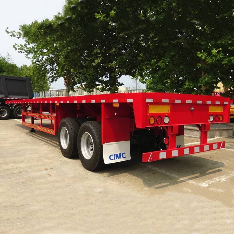 Flatbed Trailer - Professional trucking trailer type for dispatch services